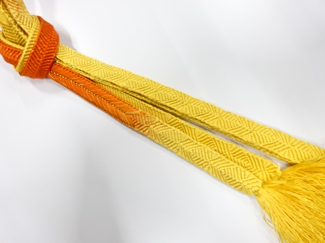 正絹　手組帯締め